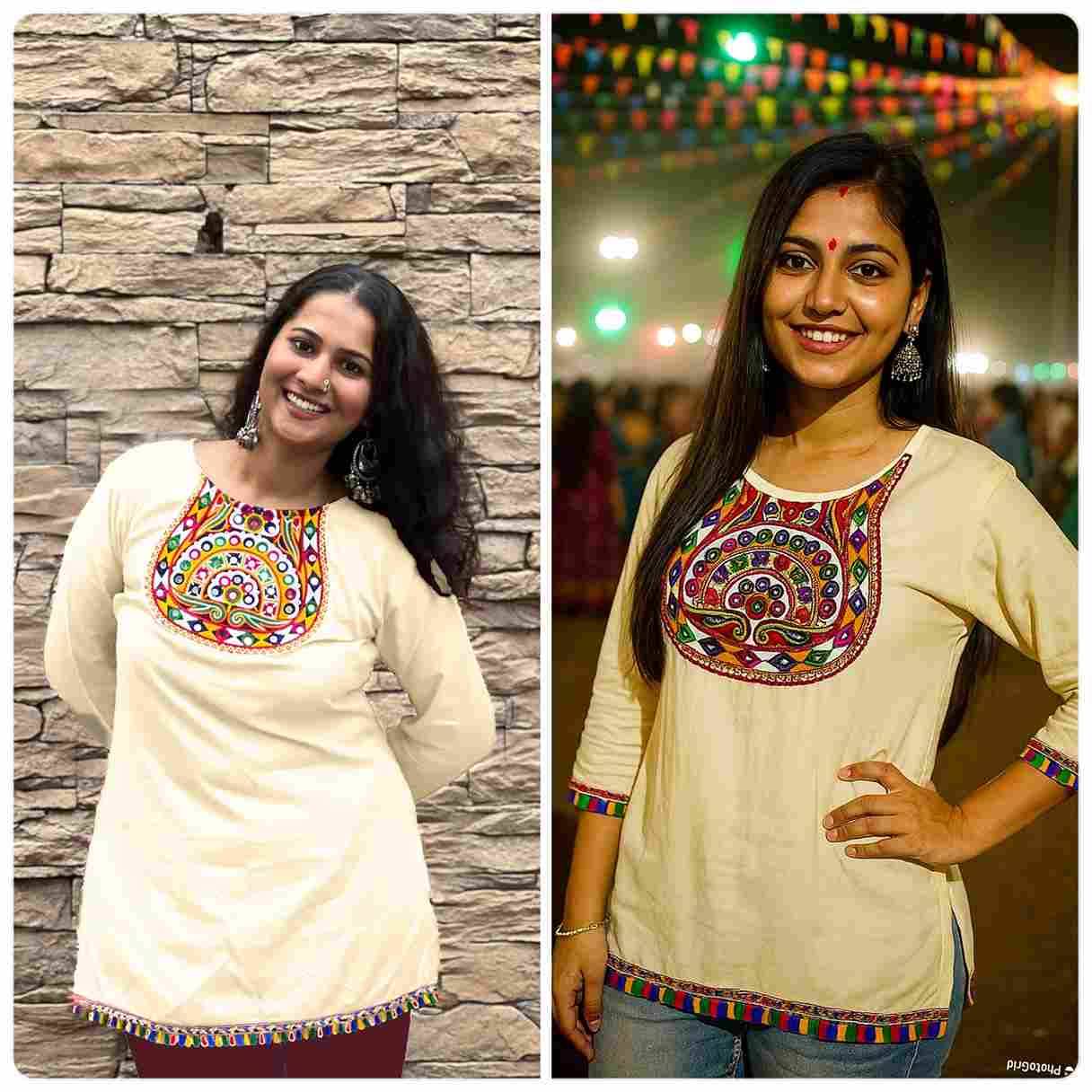 Ai Navratri Vol-2 By Kaamiri 01 To 04 Series Designer Stylish Fancy Colorful Beautiful Party Wear & Ethnic Wear Collection Heavy Rayon Tops At Wholesale Price