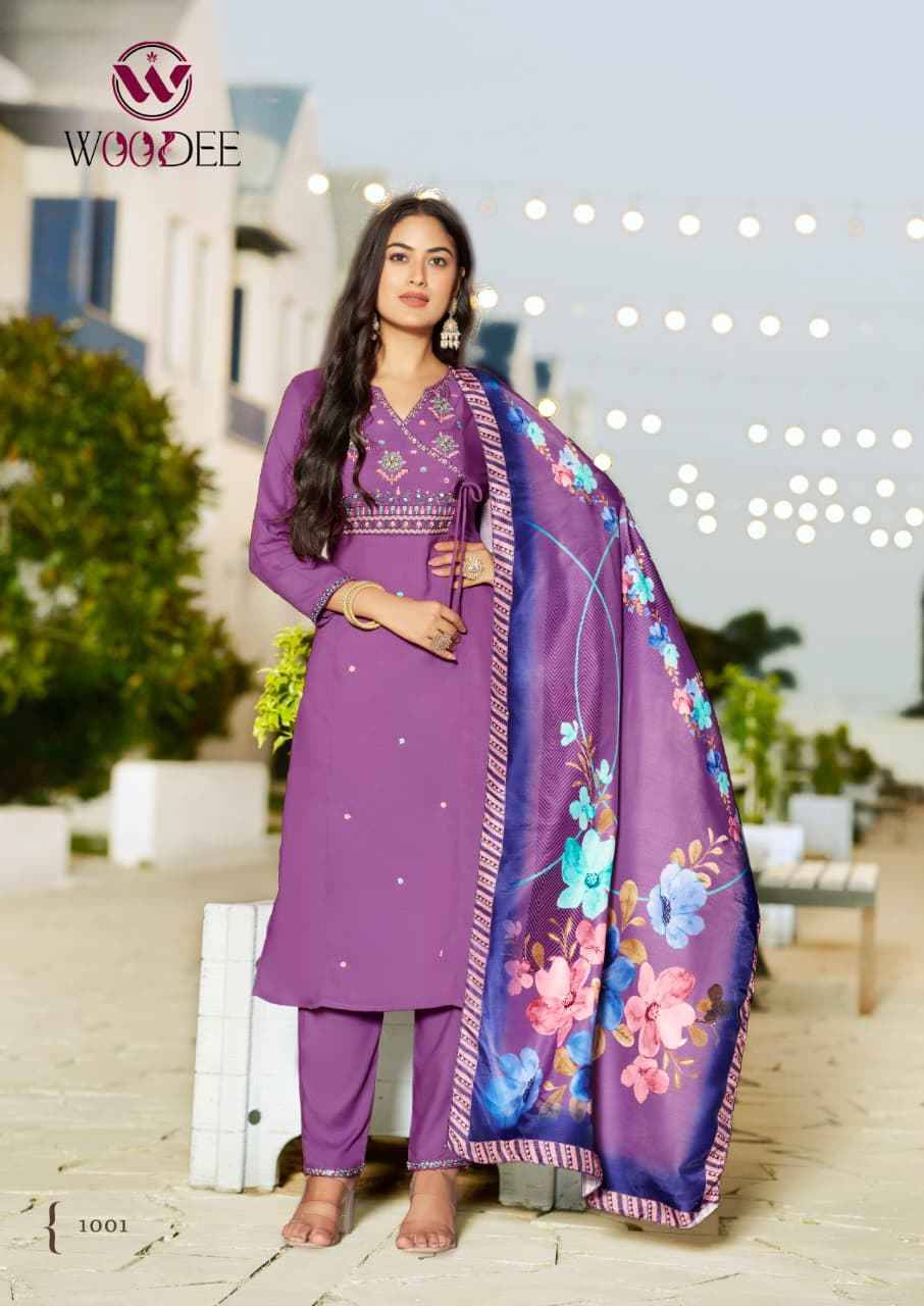 Sargam By Woodee 1001 To 1006 Series Designer Stylish Fancy Colorful Beautiful Party Wear & Ethnic Wear Collection Premium Rayon Dresses At Wholesale Price