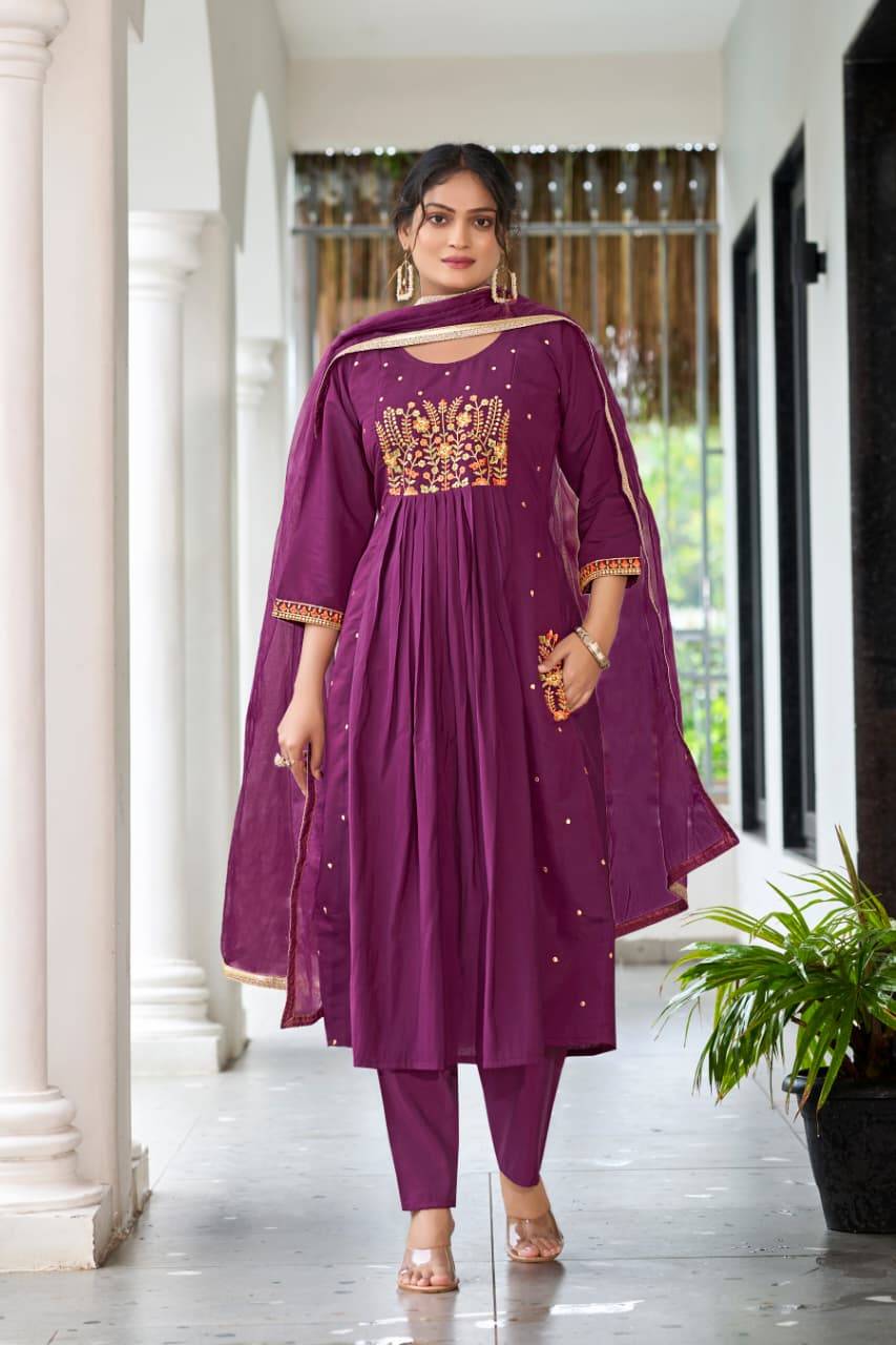 Gulzar By Ossm 1001 To 1006 Series Designer Festive Suits Beautiful Fancy Stylish Colorful Party Wear & Occasional Wear Viscose Silk Embroidered Dresses At Wholesale Price