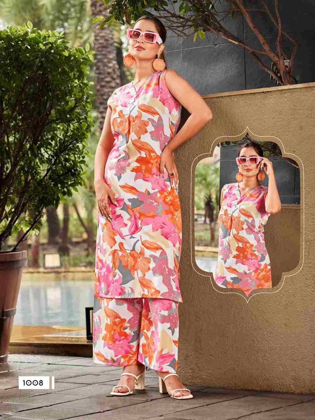Tetema By Sankheswer 1001 To 1008 Series Designer Stylish Fancy Colorful Beautiful Party Wear & Ethnic Wear Collection Rayon Co-Ord At Wholesale Price
