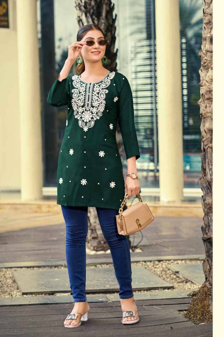 Nora Vol-7 By Ossm 1001 To 1006 Series Designer Stylish Fancy Colorful Beautiful Party Wear & Ethnic Wear Collection Rayon Slub Tops At Wholesale Price
