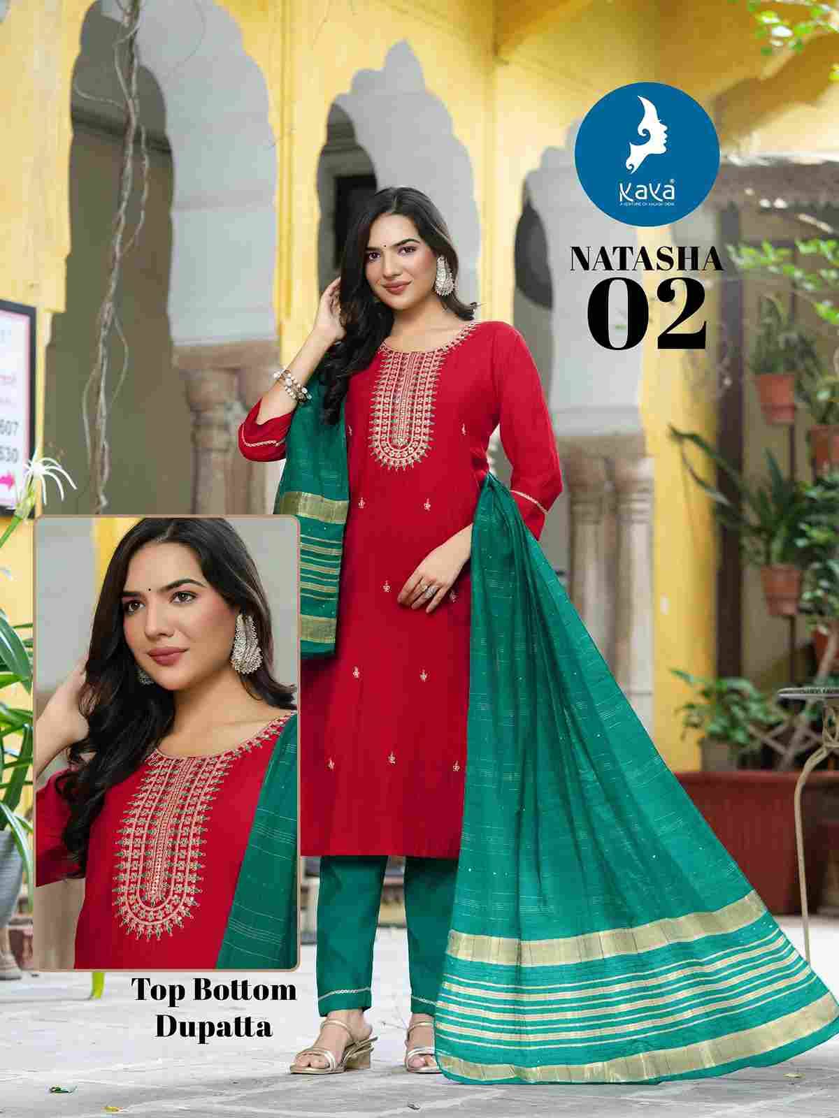 Natasha By Kaya 01 To 06 Series Beautiful Stylish Festive Suits Fancy Colorful Casual Wear & Ethnic Wear & Ready To Wear Roman Silk Dresses At Wholesale Price