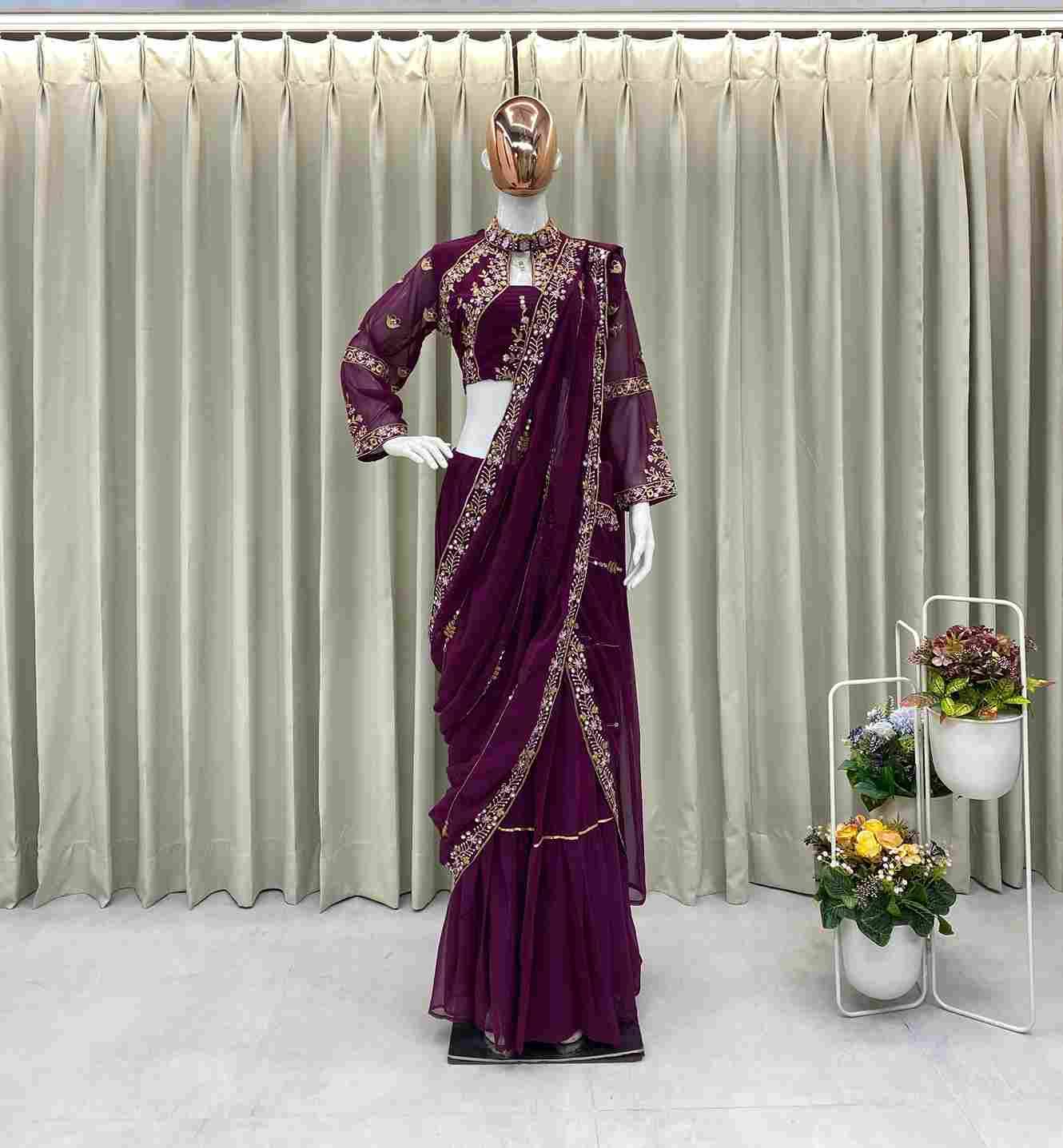 Be-280 By Fashid Wholesale 01 To 06 Series Indian Traditional Wear Collection Beautiful Stylish Fancy Colorful Party Wear & Occasional Wear Faux Georgette Lehenga Sarees At Wholesale Price