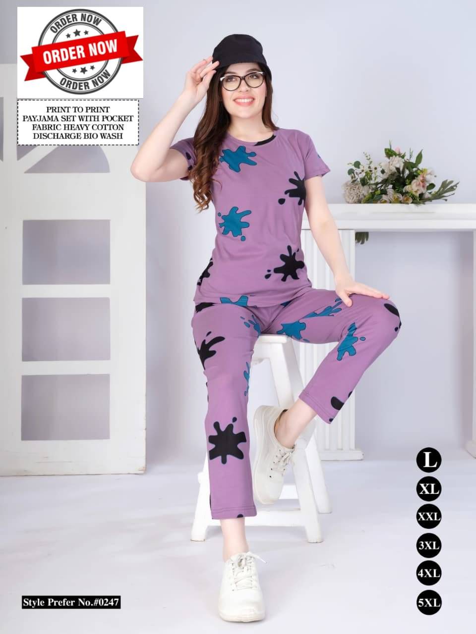 Summer Special Vol-247 By Kaamiri 247-A To 247-F Series Designer Stylish Fancy Colorful Beautiful Party Wear & Ethnic Wear Collection Heavy Hosiery Cotton Night Suits At Wholesale Price