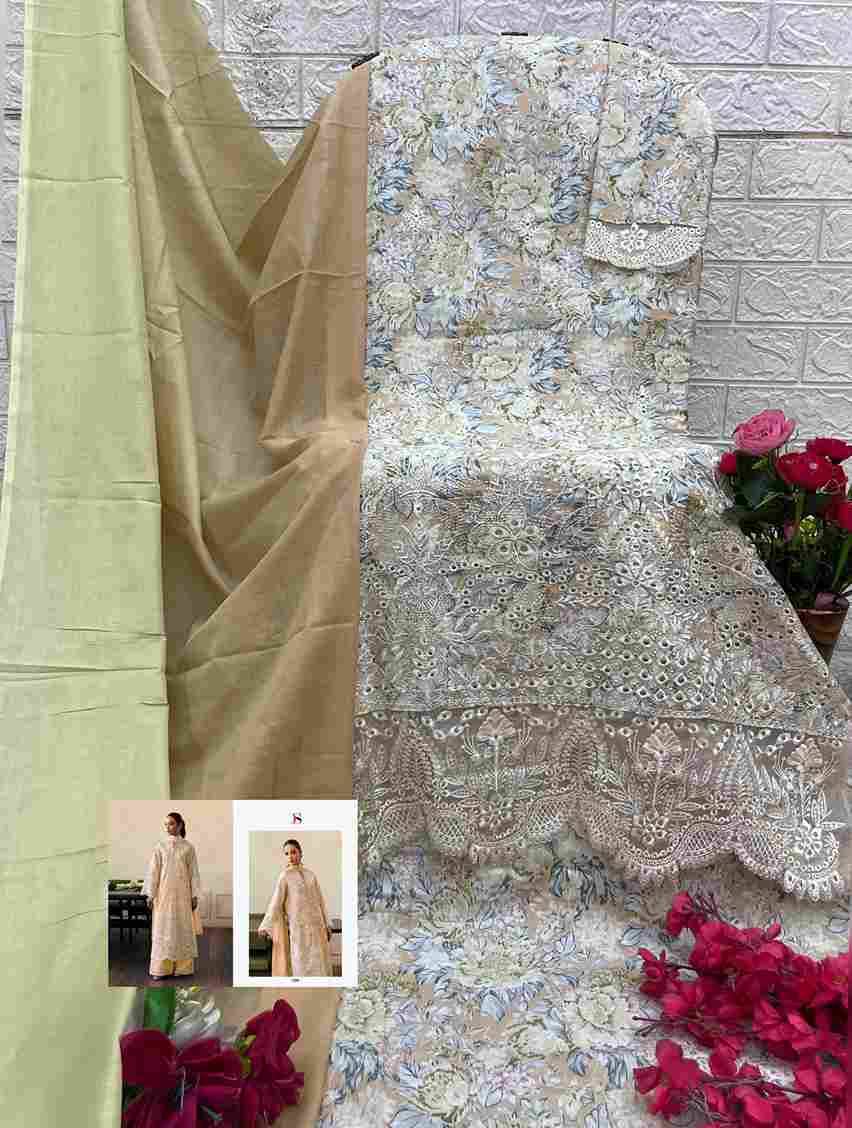 Afrozeh Lawn-25 By Deepsy Suits 1321 To 1328 Series Pakistani Stylish Beautiful Colourful Printed & Embroidered Party Wear & Occasional Wear Pure Cotton Dresses At Wholesale Price