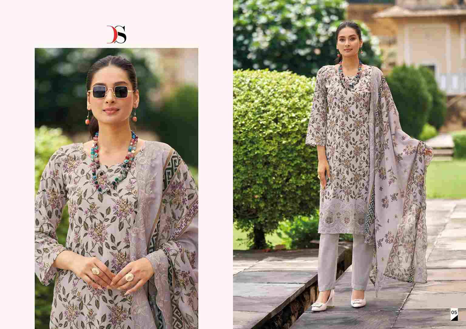 Bin Saeed Mini Lawn Collection Vol-2 By Deepsy Suits 01 To 06 Series Designer Pakistani Suits Beautiful Stylish Fancy Colorful Party Wear & Occasional Wear Pure Cotton Dresses At Wholesale Price