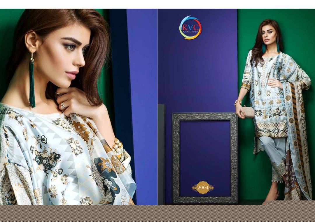 (sale)-summer Vol-2 2001 To 2007 Series By Kvc Beautiful Colorful Stylish Fancy Party Wear Casual Wear Occasional Wear Printed Pure Cotton Dresses At Wholesale Price