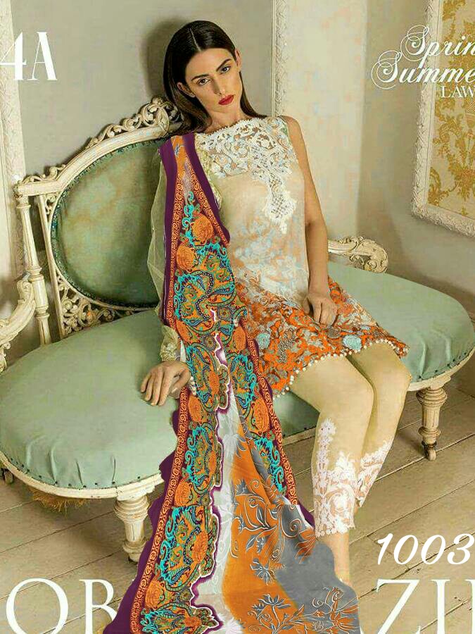 (sale) Aaysha Zohaib Vol-2 By Taj 1001 To 1006 Series Beautiful Pakistani Suits With Embroidered Work Fancy Casual Wear & Ethnic Wear Pure Cambric Dresses At Wholesale Price