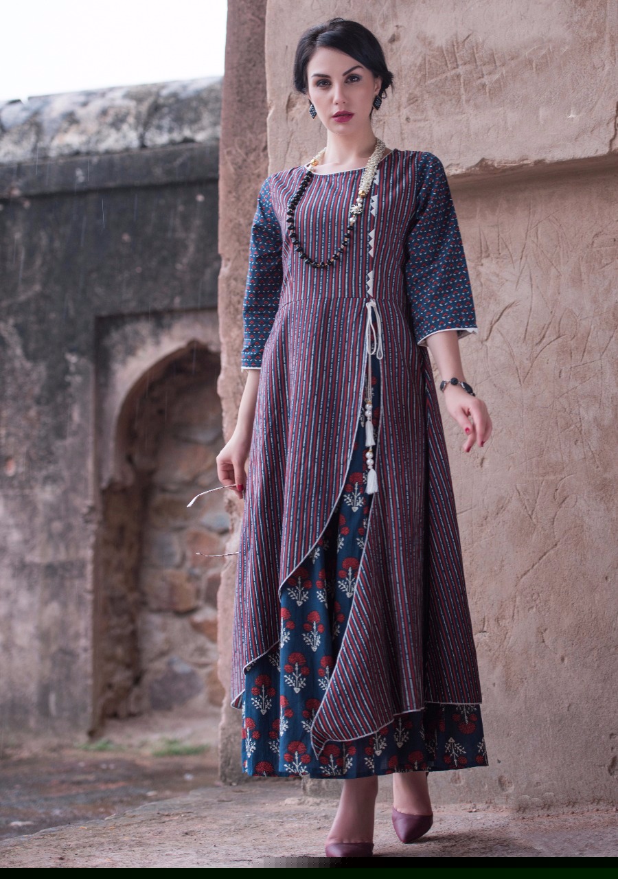 Trendy By Vesh 2901 To 2912 Series Stylish Beautiful Fancy Colorful Ethnic Wear & Casual Wear Cotton Printed Kurtis At Wholesale Price