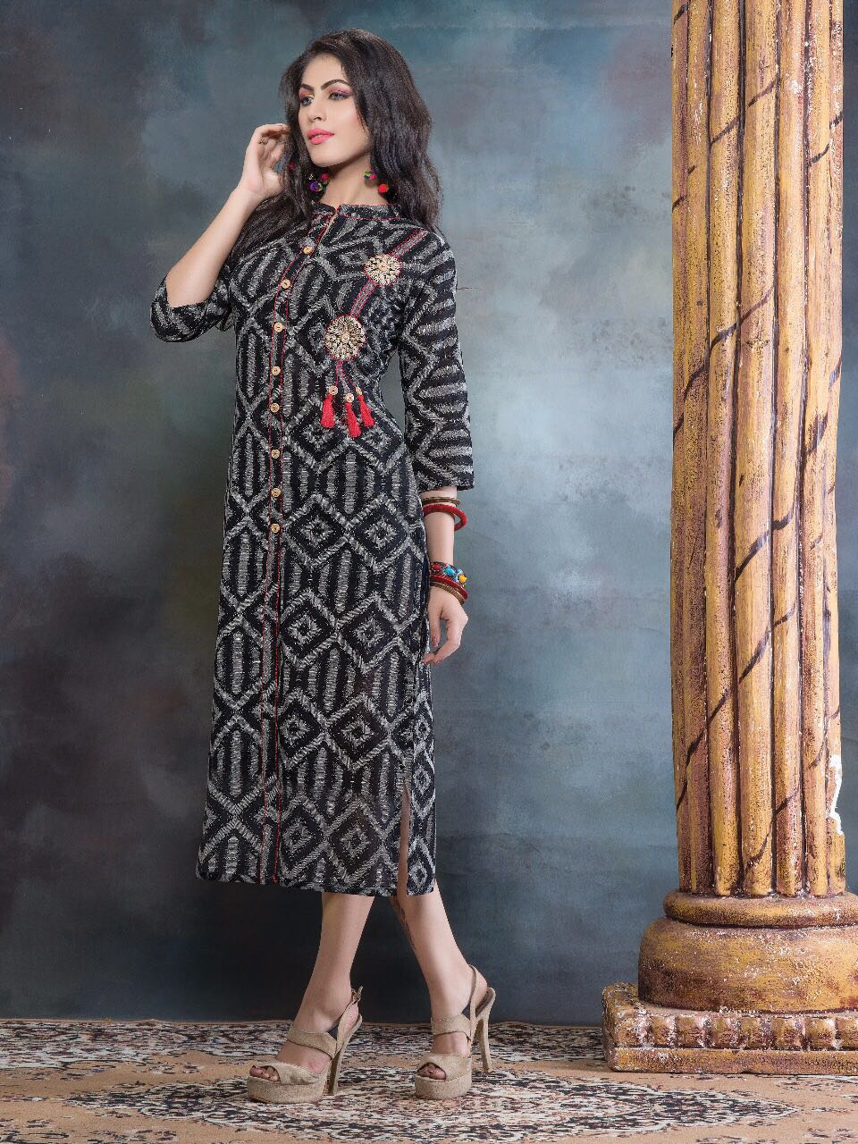 Aarika By Kushal Tex 306 To 315 Series Beautiful Colorful Stylish Fancy Casual Wear & Ethnic Wear Fancy Embroidered Kurtis At Wholesale Price
