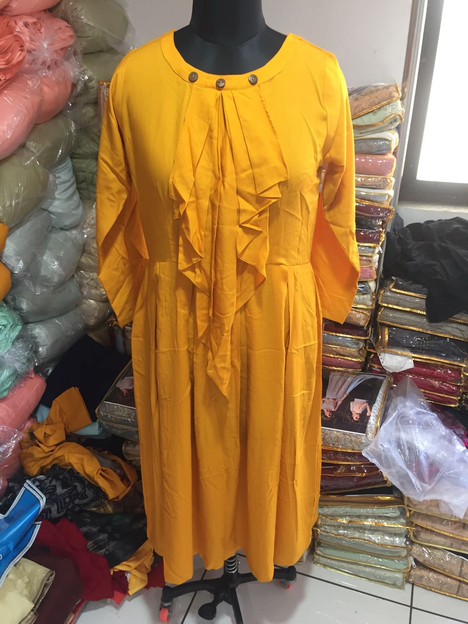 Hf/k-001 By Ashsee A To D Series Designer Beautiful Colorful Stylish Fancy Party Wear & Ethnic Wear Rayon Kurtis At Wholesale Price