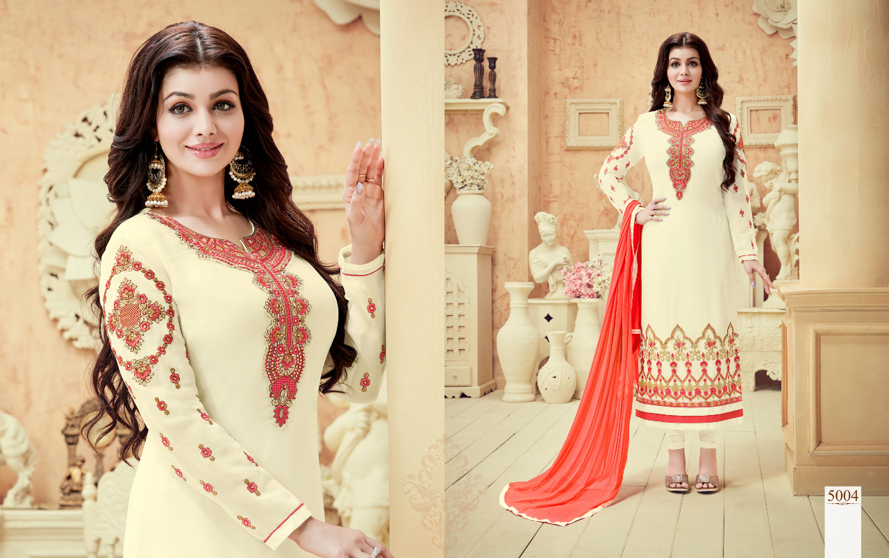Nakshatra Vol-5 By Antique Creation 5001 To 5008 Series Indian Beautiful Colorful Wedding Collection Occasional Wear & Party Wear Georgette Dresses At Wholesale Price