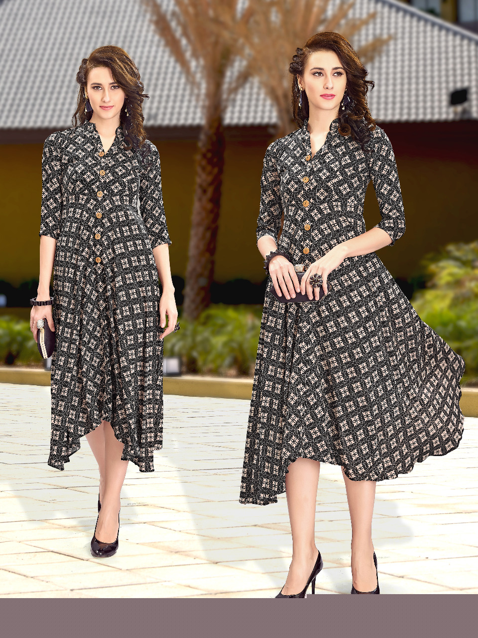 Frenky Vol-1 By Safiya Collection 1008 To 1015 Series Designer Stylish Fancy Beautiful Colorful Casual Wear & Ethnic Wear Heavy Rayon Cotton Printed Long Kurtis At Wholesale Price