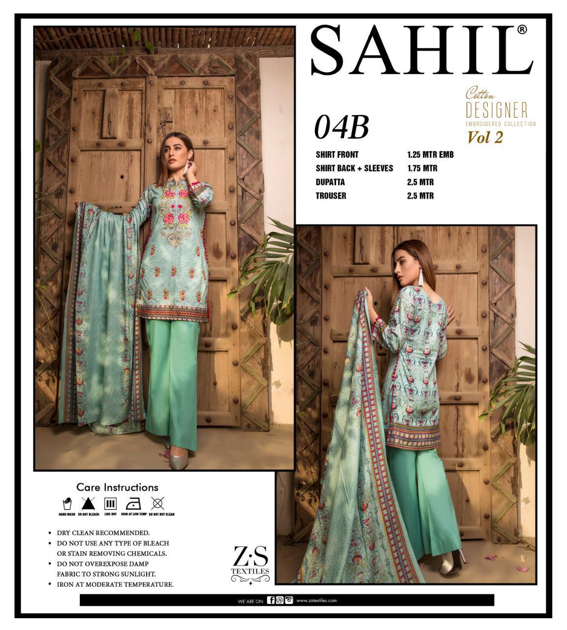 Cotton Designer Vol 2 By Sahil 1a-b To 5a-b Series Indian Traditional Wear Collection Beautiful Stylish Fancy Colorful Party Wear & Occasional Wear Coton Dresses At Wholesale Price