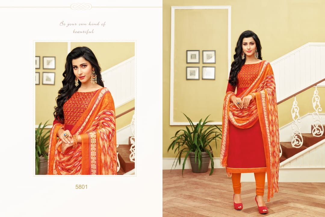 Google It Vol-3 By R.r Fashion 5801 To 5812 Series Indian Traditional Wear Collection Beautiful Stylish Fancy Colorful Party Wear & Occasional Wear Silk Dress At Wholesale Price