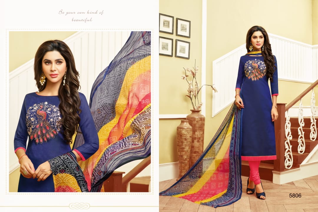 Google It Vol-3 By R.r Fashion 5801 To 5812 Series Indian Traditional Wear Collection Beautiful Stylish Fancy Colorful Party Wear & Occasional Wear Silk Dress At Wholesale Price