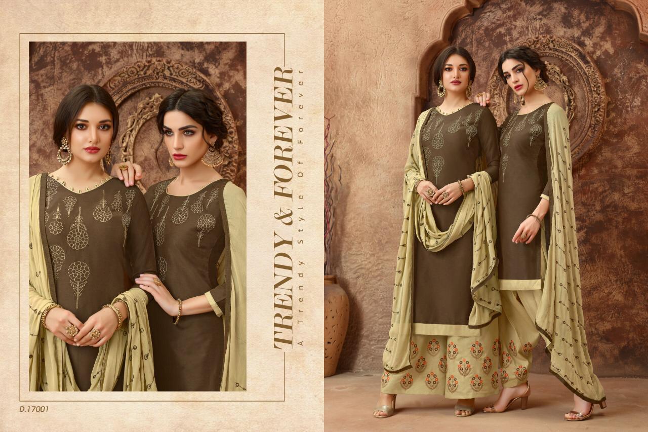 Hello Madam By Raghav Royals 17001 To 17012 Series Suits Collection Beautiful Stylish Fancy Colorful Casual Wear & Ethnic Wear Cotton With Embroidery Dresses At Wholesale Price