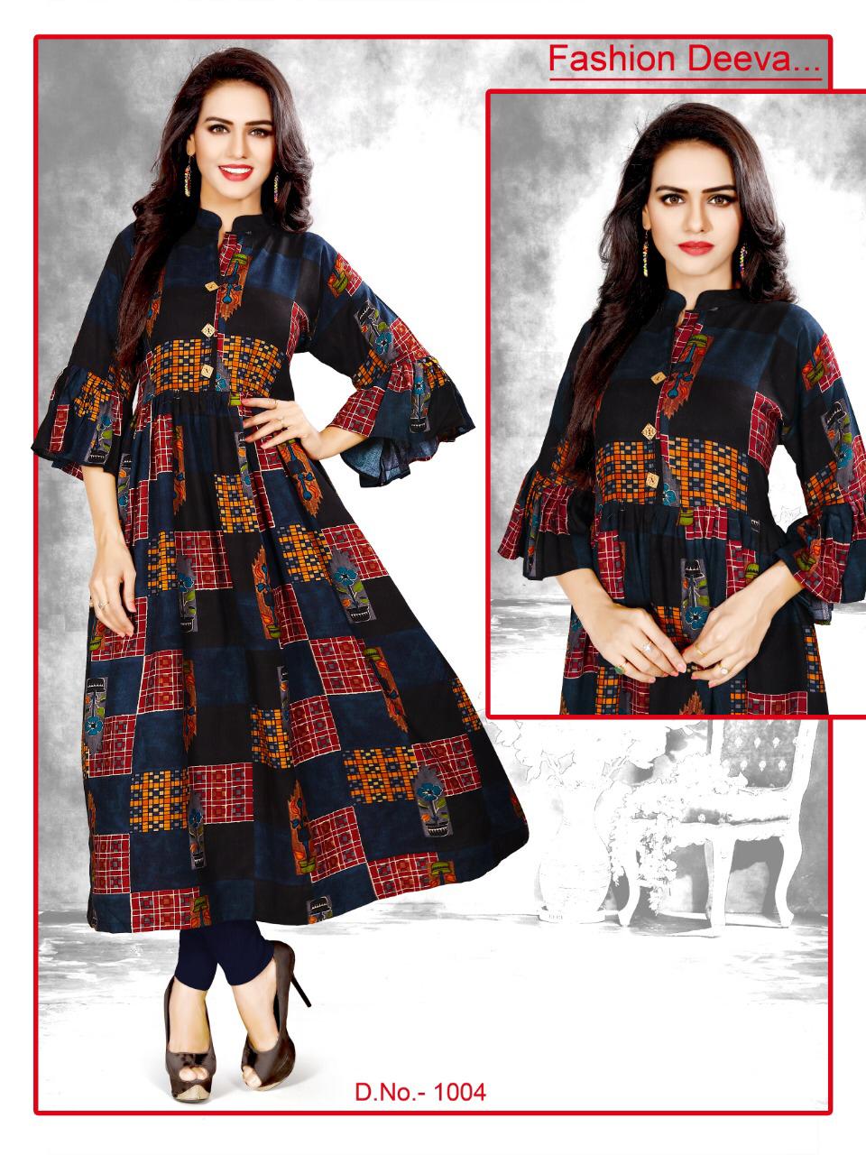 Kiya Vol-1 By Gallery Villa 1001 To 1005 Series Indian Traditional Wear Collection Beautiful Stylish Fancy Colorful Party Wear & Occasional Wear Heavy Rayon At Wholesale Price