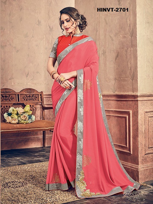 Navyata By Hitansh Fashion Indian Traditional Wear Collection Beautiful Stylish Fancy Colorful Party Wear & Occasional Wear Sarees At Wholesale Price
