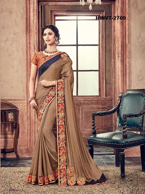 Navyata By Hitansh Fashion Indian Traditional Wear Collection Beautiful Stylish Fancy Colorful Party Wear & Occasional Wear Sarees At Wholesale Price