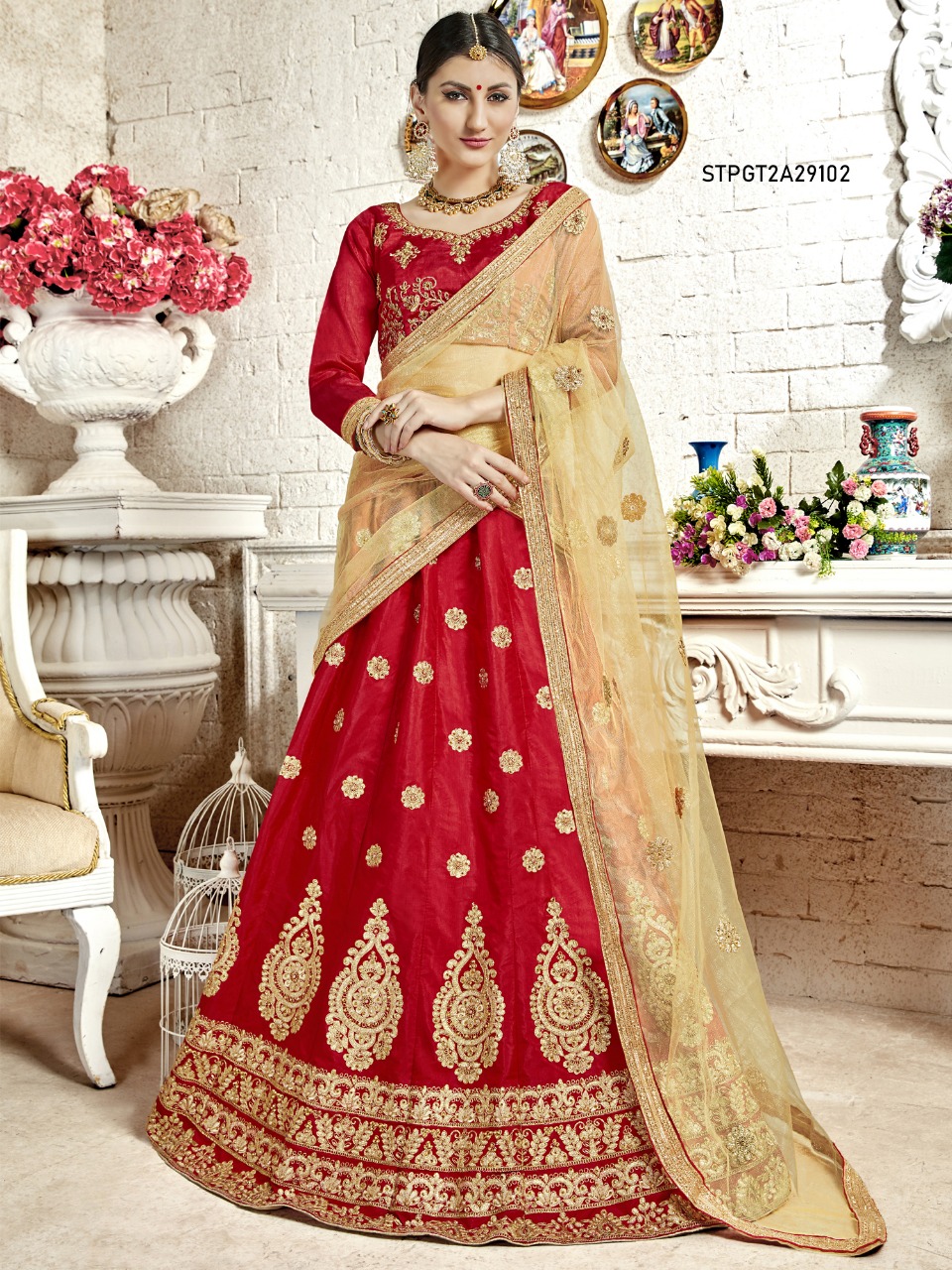 Panghat-2 By Aasvaa 29101 To 29108 Series Beautiful Suits Stylish Fancy Colorful Party Wear & Ethnic Wear Collection Bangalori Silk Lehengas At Wholesale Price