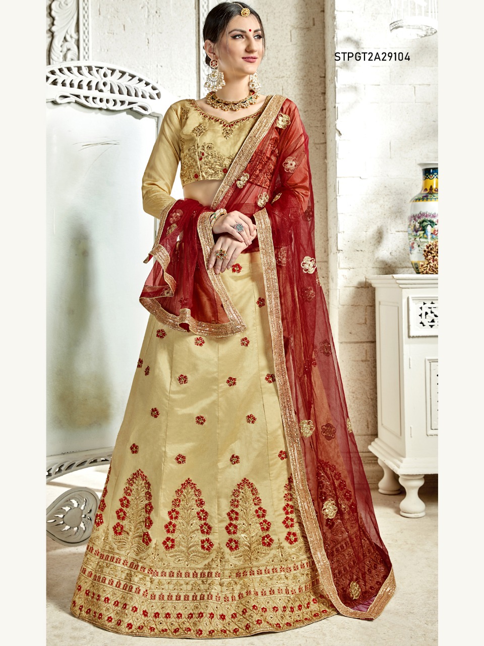 Panghat-2 By Aasvaa 29101 To 29108 Series Beautiful Suits Stylish Fancy Colorful Party Wear & Ethnic Wear Collection Bangalori Silk Lehengas At Wholesale Price