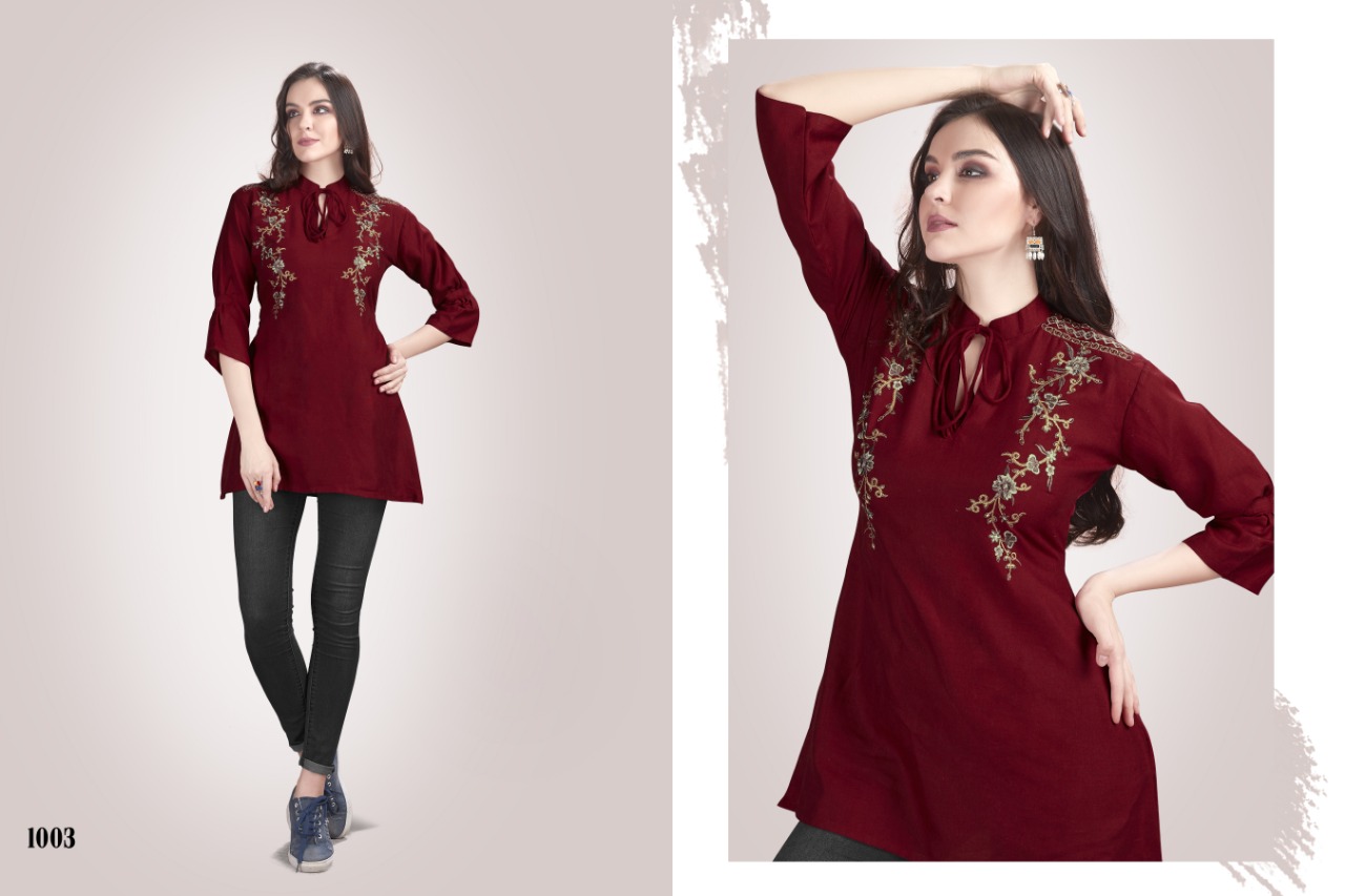 Preet By Kajri Style 1001 To 1008 Series Indian Traditional Wear Collection Beautiful Stylish Fancy Colorful Party Wear & Occasional Wear Rayon Kurtis At Wholesale Price