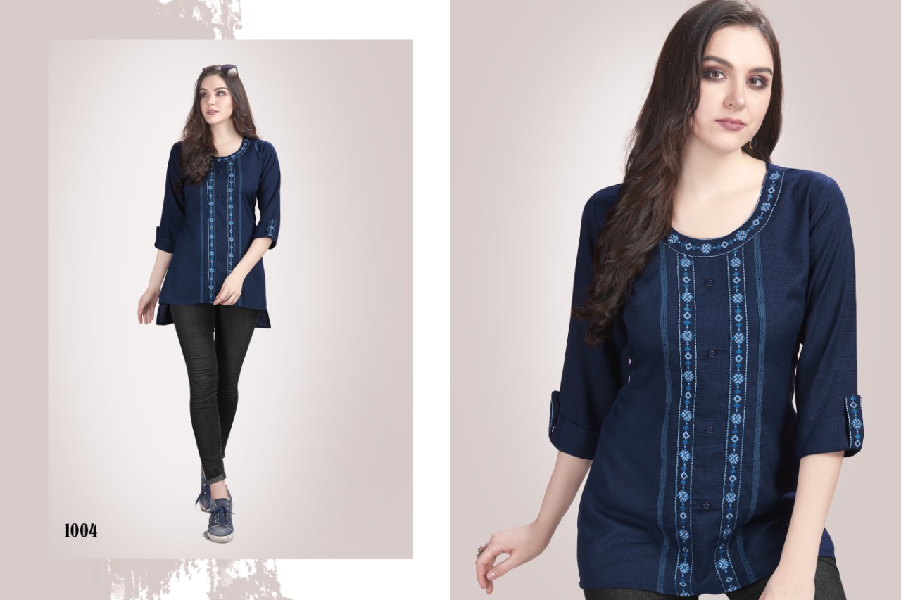 Preet By Kajri Style 1001 To 1008 Series Indian Traditional Wear Collection Beautiful Stylish Fancy Colorful Party Wear & Occasional Wear Rayon Kurtis At Wholesale Price