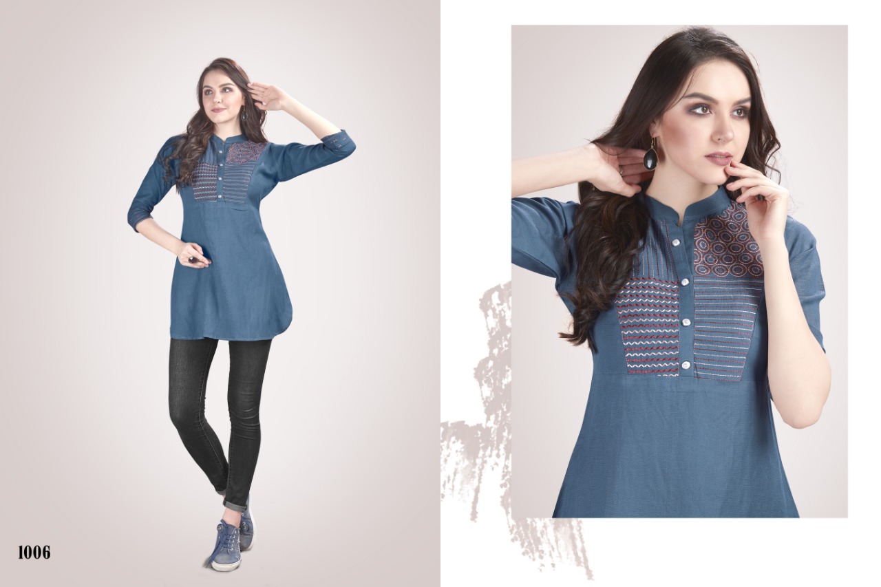 Preet By Kajri Style 1001 To 1008 Series Indian Traditional Wear Collection Beautiful Stylish Fancy Colorful Party Wear & Occasional Wear Rayon Kurtis At Wholesale Price