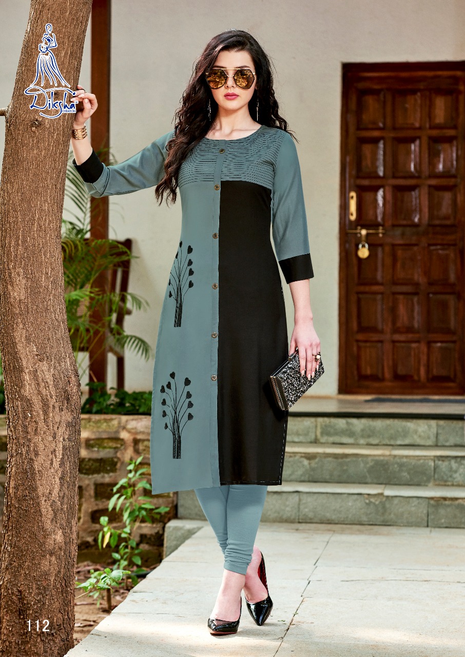 Raahi Vol 1 By Diksha Fashion 101 To 1012 Series Beautiful Stylish Colorful Fancy Ethnic Wear & Casual Wear Rayo Kurtis At Wholesale Price