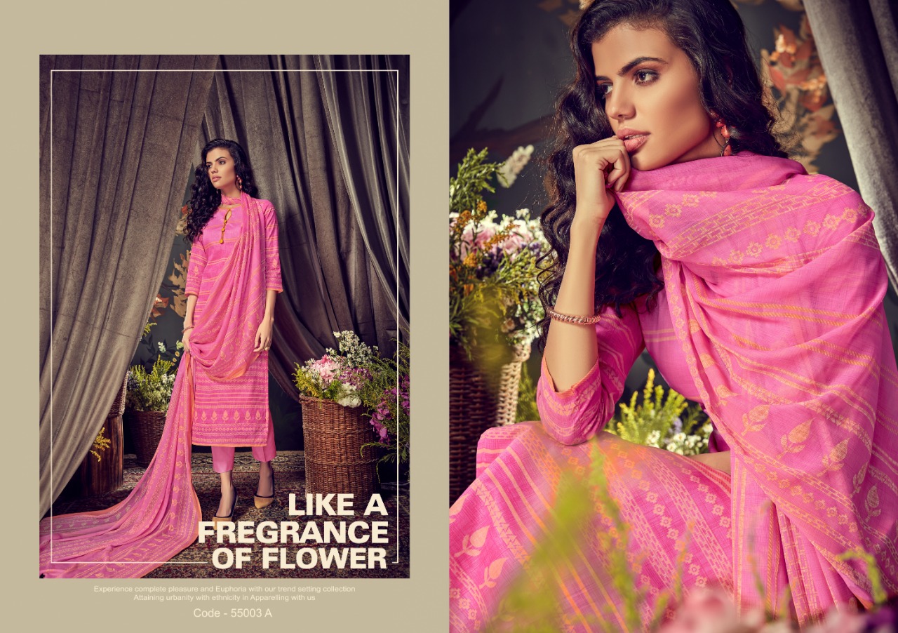 Saloni By Hariks 55001-a To 55004-b Series Designer Beautiful Colorful Fancy Casual Wear & Party Wear Pure Lawn Digital Printed Dresses At Wholesale Price