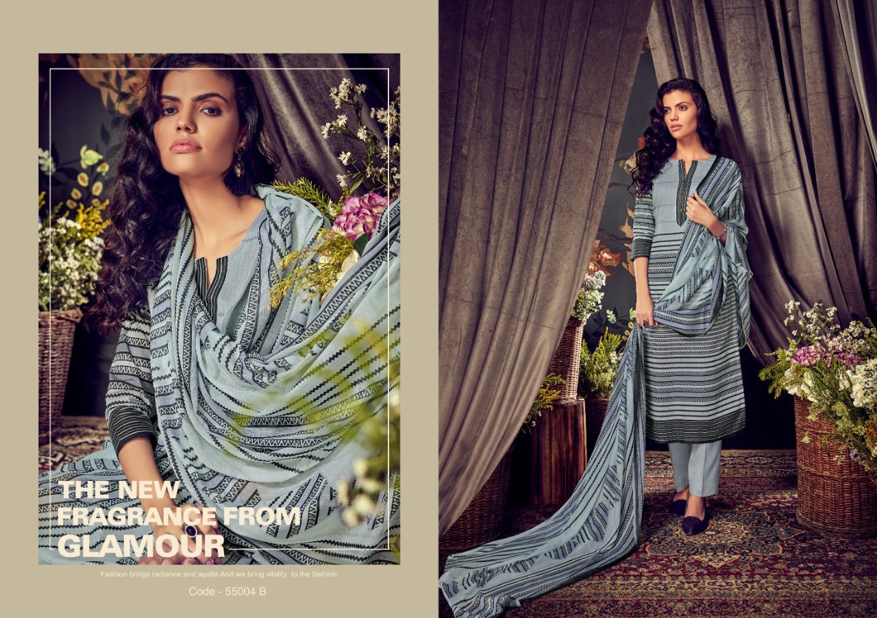 Saloni By Hariks 55001-a To 55004-b Series Designer Beautiful Colorful Fancy Casual Wear & Party Wear Pure Lawn Digital Printed Dresses At Wholesale Price