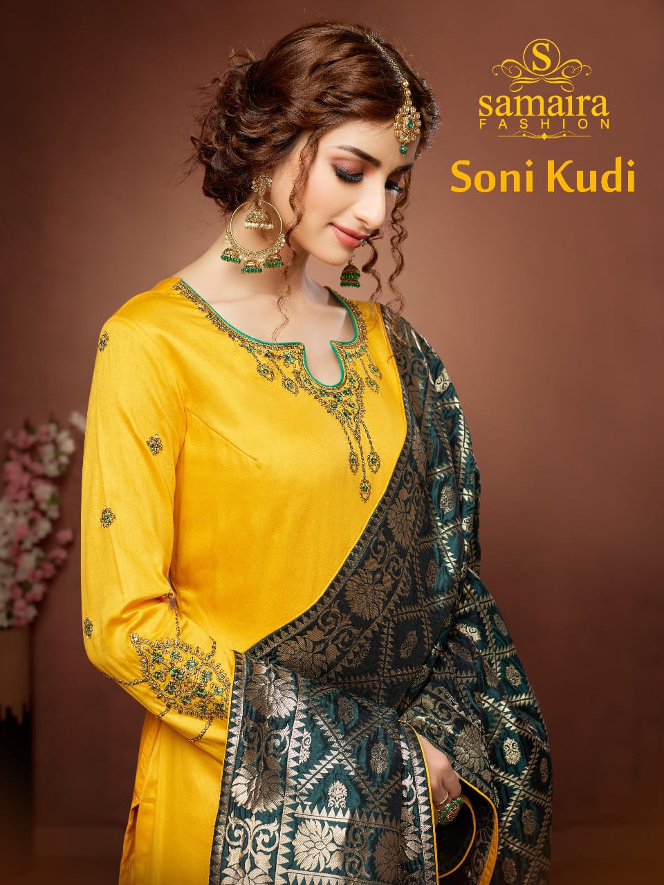 Soni Kudi By Samaira Fashion 702 To 710 Series Indian Traditional Wear Collection Beautiful Stylish Fancy Colorful Party Wear & Occasional Wear Pure Cotton Jam Silk With Work Dresses At Wholesale Price