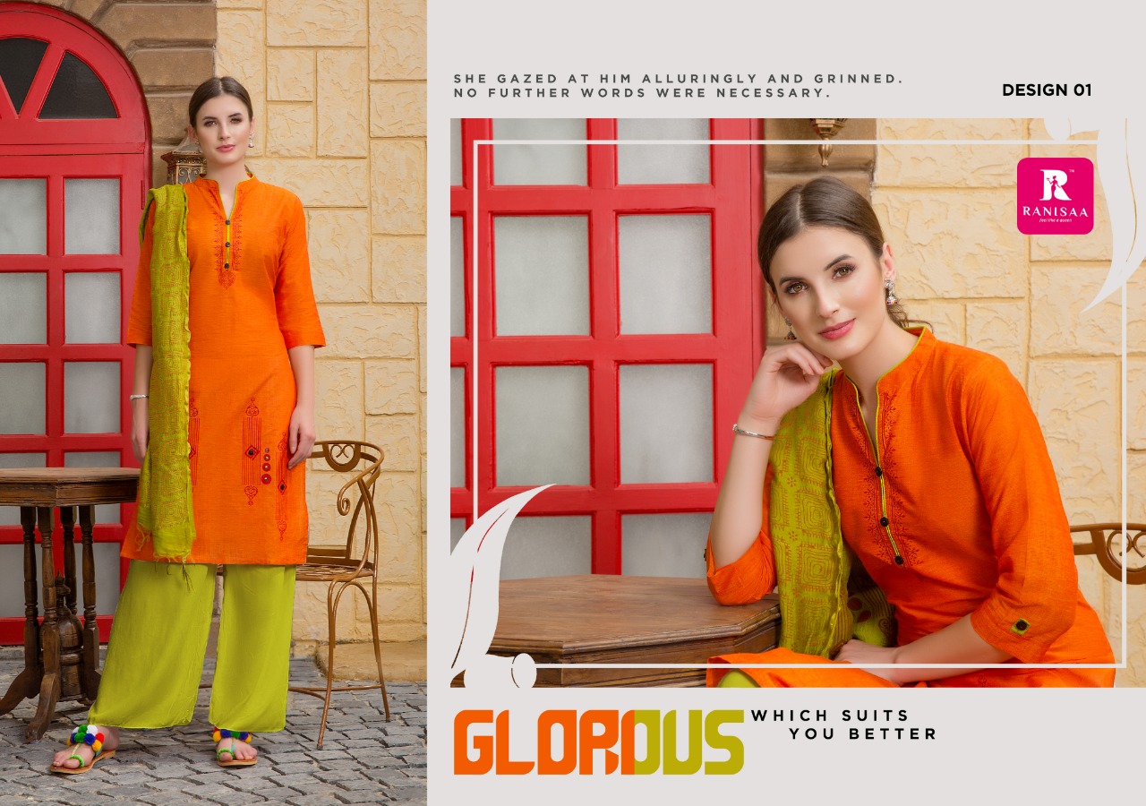 Swarupaa Vol-2 By Ranisa 01 To 08 Series Beautiful Stylish Fancy Colorful Casual Wear & Ethnic Wear Heavy South Cotton With Screen Print Kurti With Fancy Duppta Kurtis At Wholesale Price