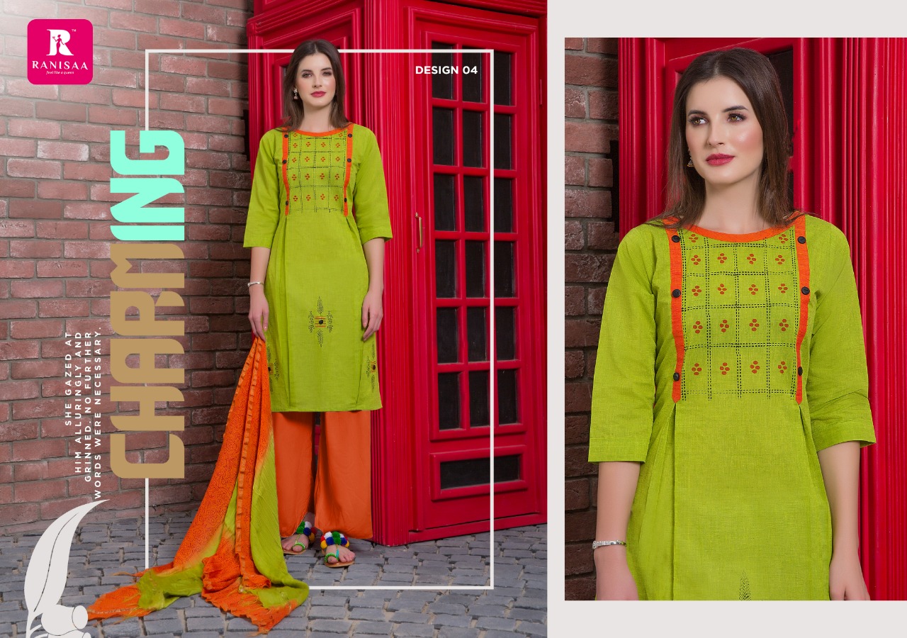 Swarupaa Vol-2 By Ranisa 01 To 08 Series Beautiful Stylish Fancy Colorful Casual Wear & Ethnic Wear Heavy South Cotton With Screen Print Kurti With Fancy Duppta Kurtis At Wholesale Price