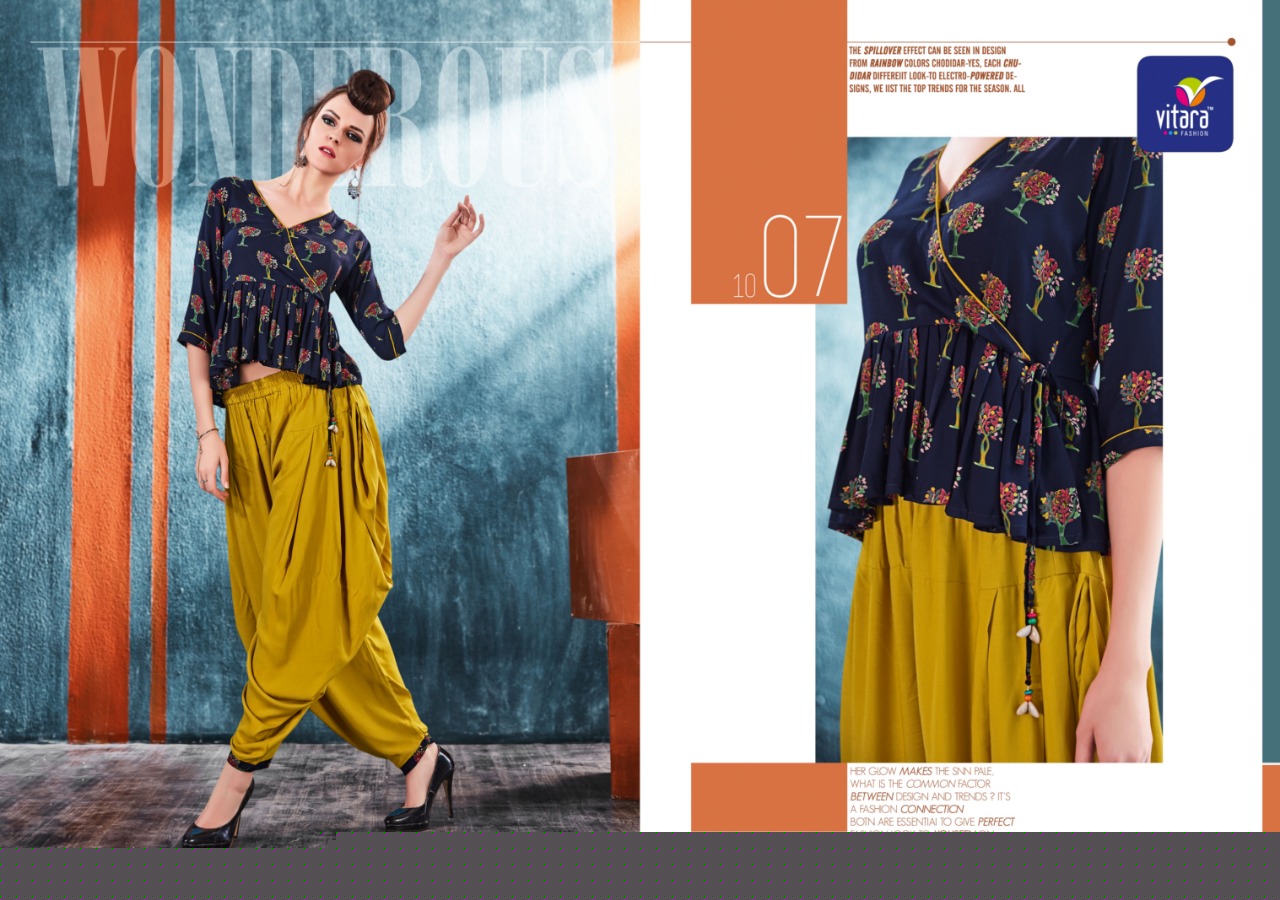 Westside By Vitara 1001 To 1007 Series Stylish Beautiful Fancy Colorful Casual Wear & Ethnic Wear Rayon & Linen Printed Kurtis At Wholesale Price