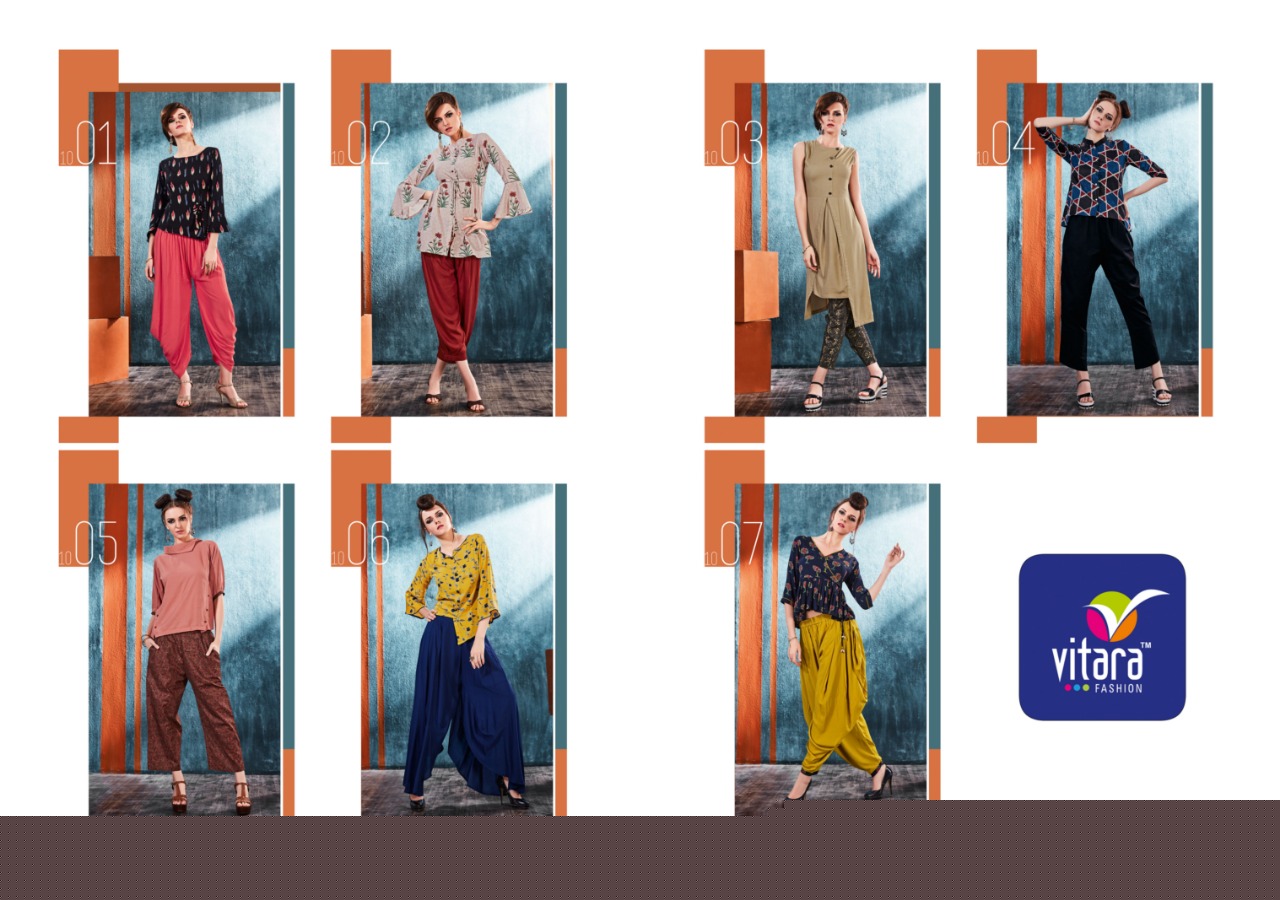 Westside By Vitara 1001 To 1007 Series Stylish Beautiful Fancy Colorful Casual Wear & Ethnic Wear Rayon & Linen Printed Kurtis At Wholesale Price