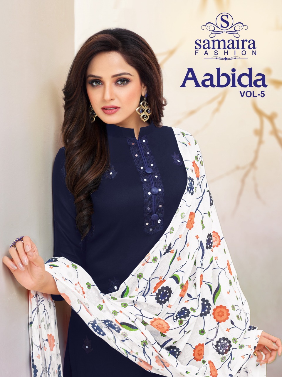 Aabida  Vol-5 By Samaira Fashion 702 To 710 Series Beautiful Stylish Fancy Colorful Casual Wear & Ethnic Wear Pure Cotton Jam Silk With Work Dresses At Wholesale Price