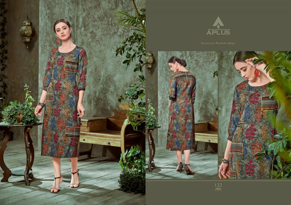 Aafira Vol-3 By Arihant Trendz 116 To 123 Series Beautiful Stylish Fancy Colorful Casual Wear & Ready To Wear & Ethnic Wear Rayon Kurtis At Wholesale Price