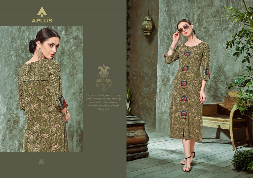 Aafira Vol-3 By Arihant Trendz 116 To 123 Series Beautiful Stylish Fancy Colorful Casual Wear & Ready To Wear & Ethnic Wear Rayon Kurtis At Wholesale Price
