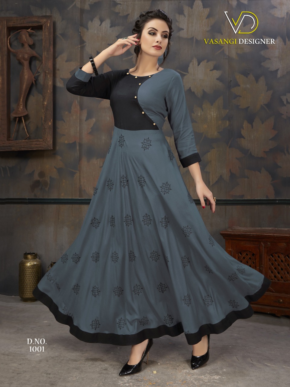 Aaina By Vasangi Designer 1001 To 1008 Series Designer Beautiful Stylish Fancy Colorful Casual Wear & Ethnic Wear & Ready To Wear Rayon Printed Kurtis At Wholesale Price
