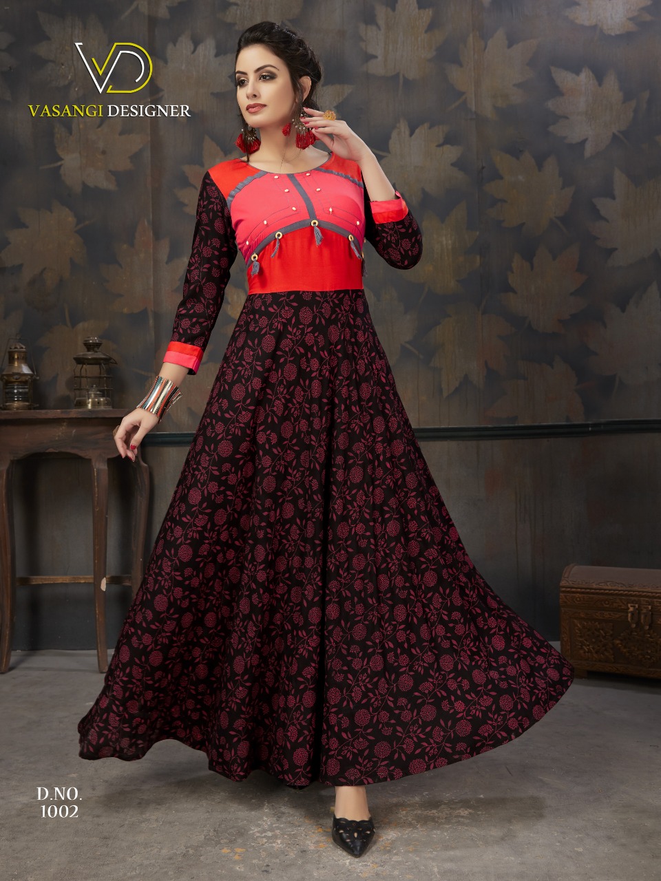 Aaina By Vasangi Designer 1001 To 1008 Series Designer Beautiful Stylish Fancy Colorful Casual Wear & Ethnic Wear & Ready To Wear Rayon Printed Kurtis At Wholesale Price