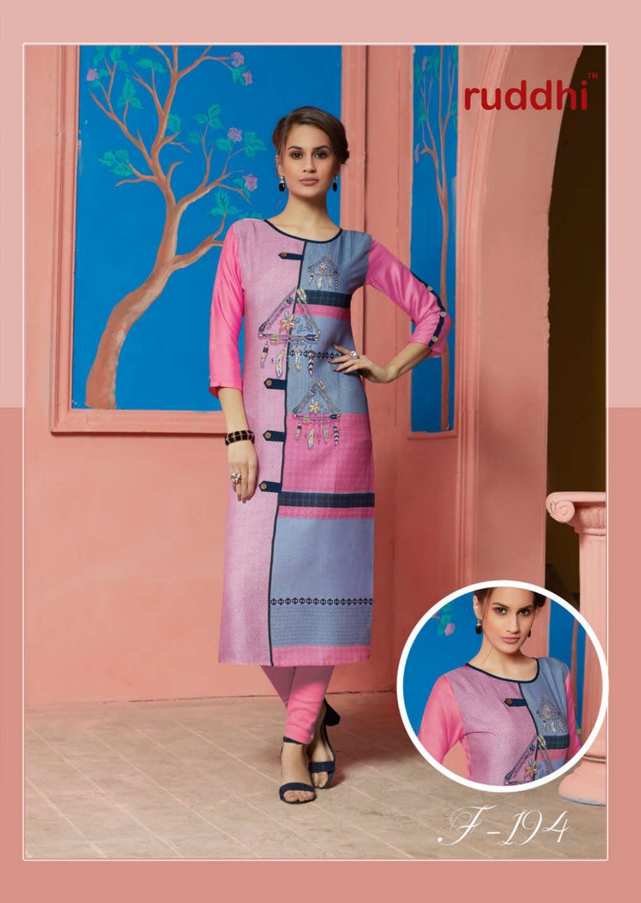 Aalya By Feminista 191 To 198 Series Beautiful Stylish Fancy Colorful Casual Wear & Ethnic Wear & Ready To Wear Muslin Kurtis At Wholesale Price