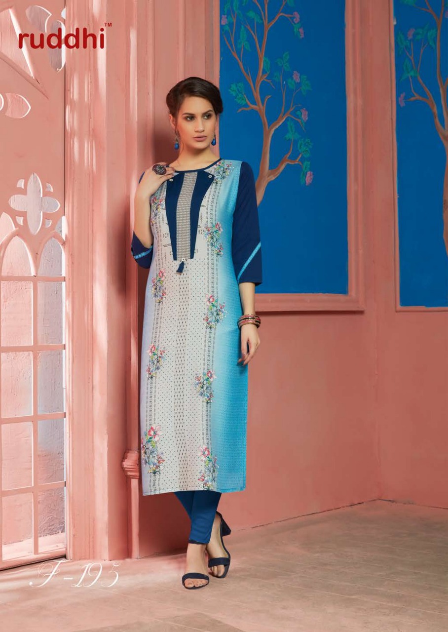 Aalya By Feminista 191 To 198 Series Beautiful Stylish Fancy Colorful Casual Wear & Ethnic Wear & Ready To Wear Muslin Kurtis At Wholesale Price