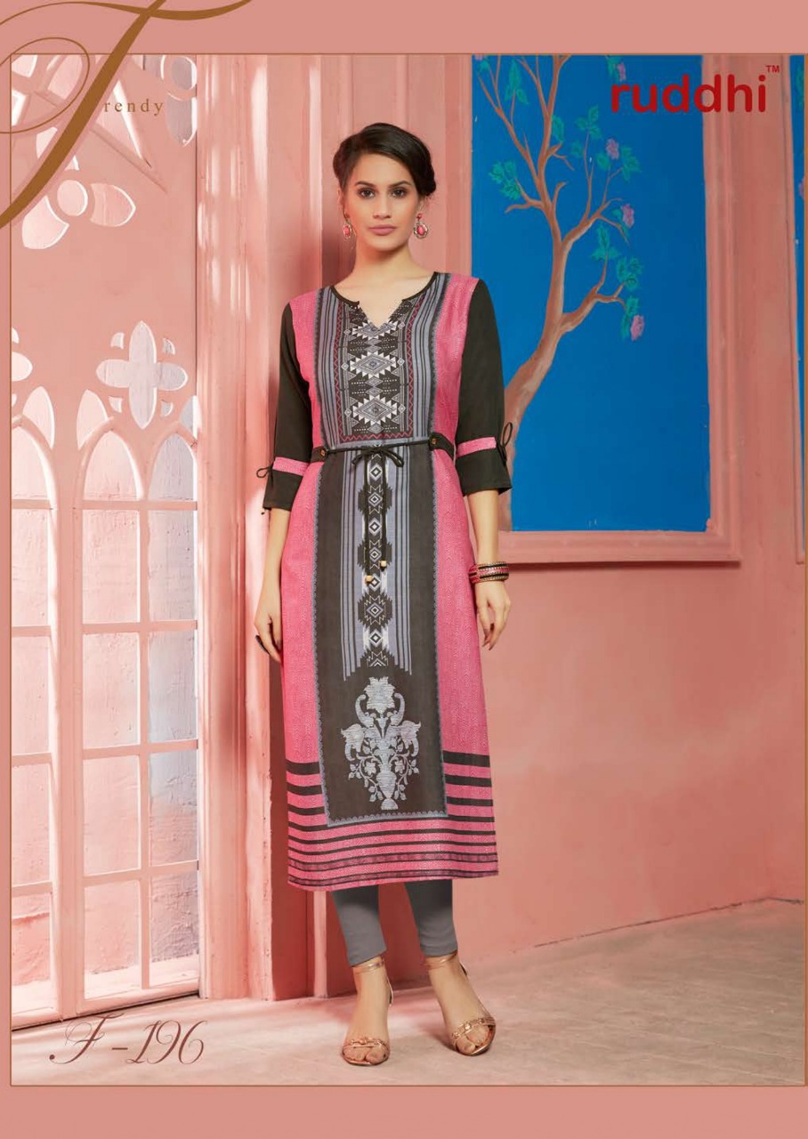 Aalya By Feminista 191 To 198 Series Beautiful Stylish Fancy Colorful Casual Wear & Ethnic Wear & Ready To Wear Muslin Kurtis At Wholesale Price