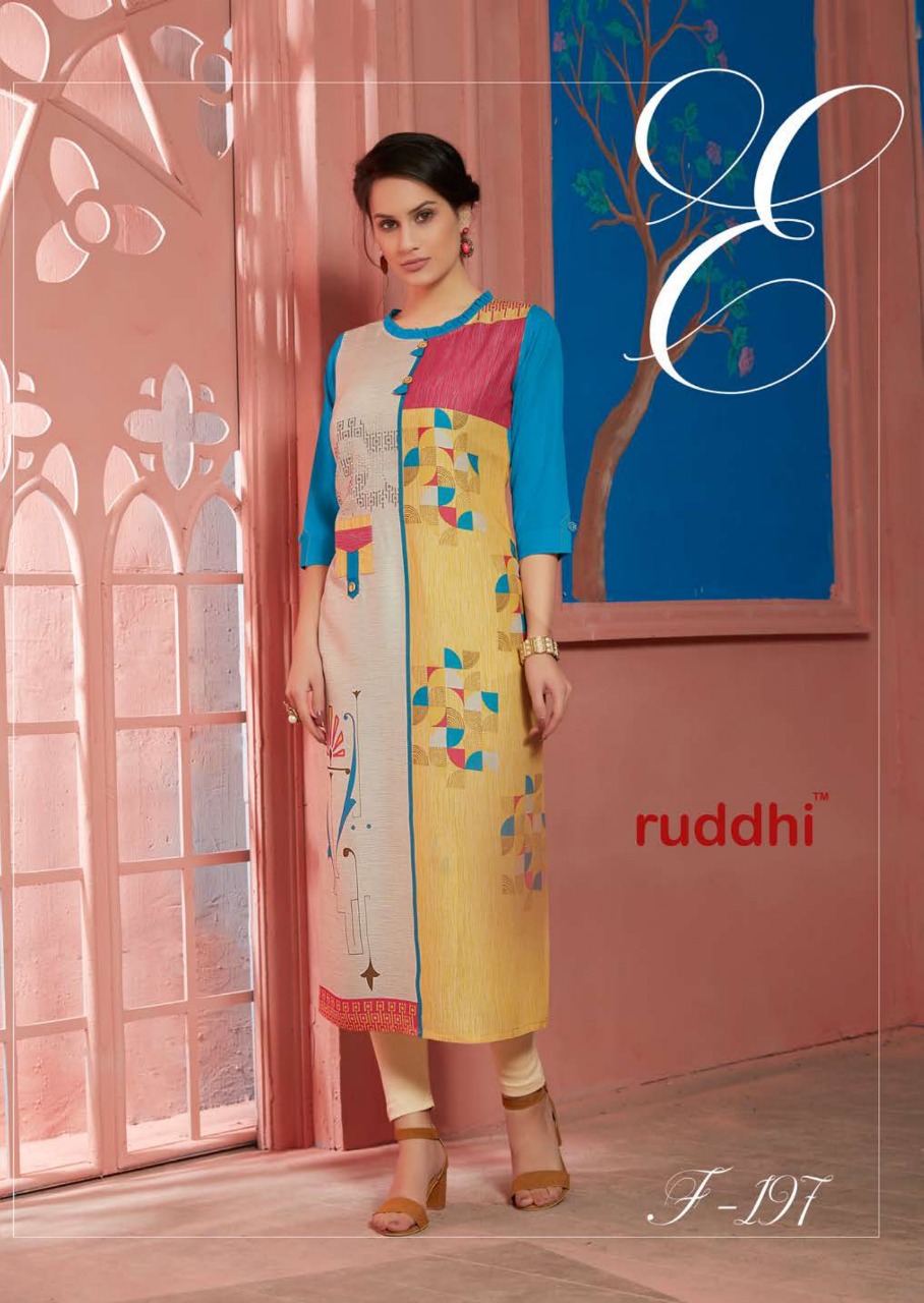 Aalya By Feminista 191 To 198 Series Beautiful Stylish Fancy Colorful Casual Wear & Ethnic Wear & Ready To Wear Muslin Kurtis At Wholesale Price