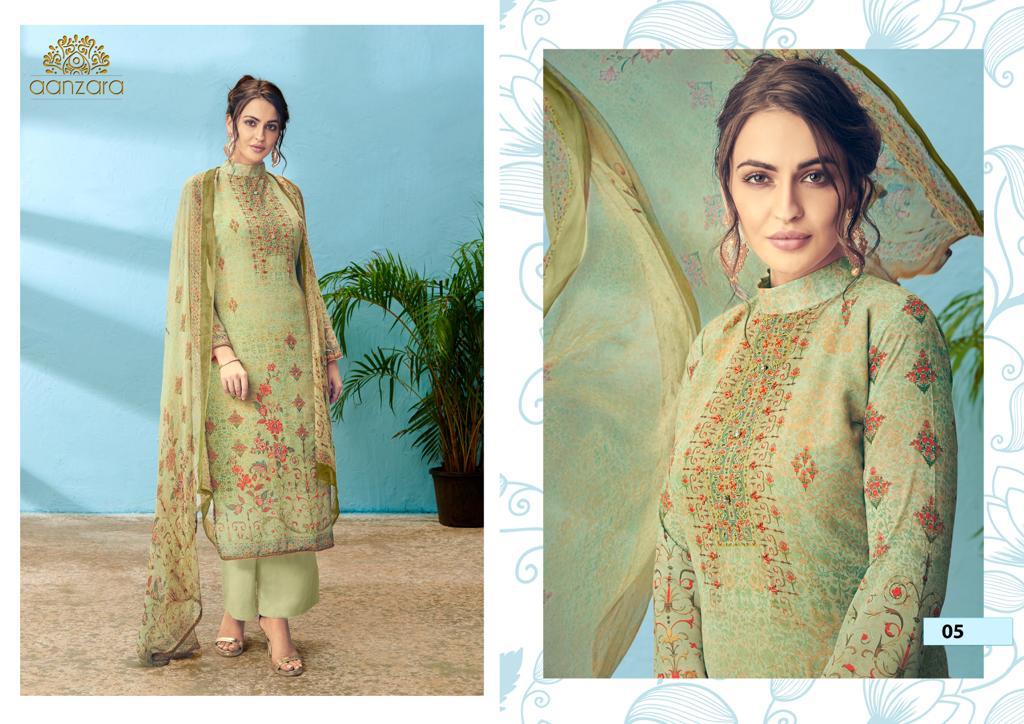 Aanzara Meher By Acme Weaves 01 To 06 Series Indian Traditional Wear Collection Beautiful Stylish Fancy Colorful Party Wear & Occasional Wear Georgette Embroidered Dress At Wholesale Price