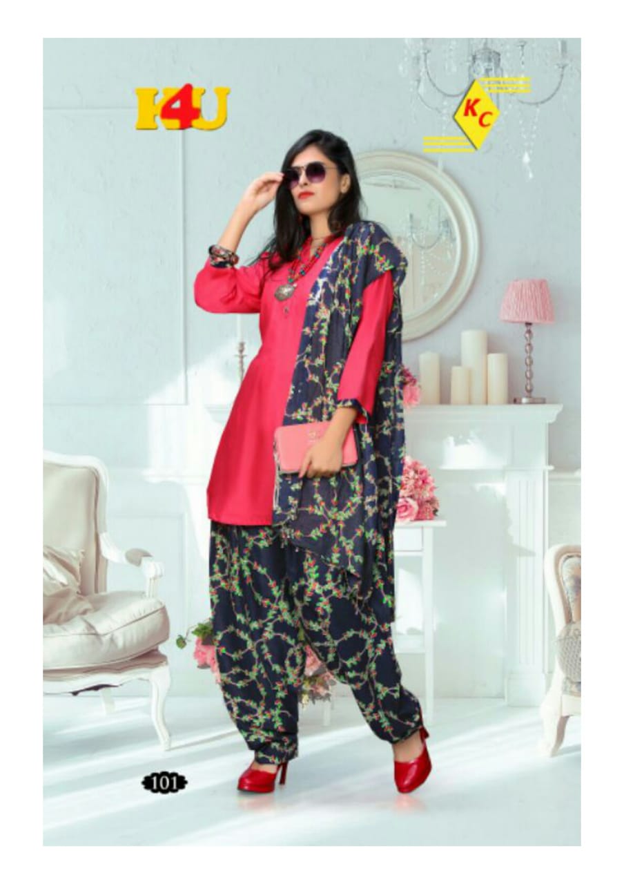 Aditi By K4u 101 To 106 Series Beautiful Stylish Fancy Colorful Casual Wear & Ready To Wear & Ethnic Wear Heavy Rayon Printed Kurtis At Wholesale Price