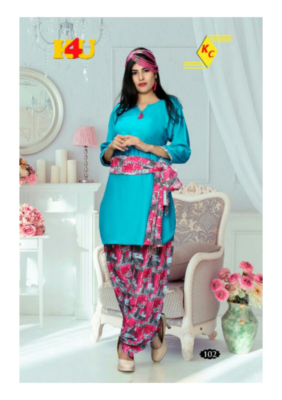 Aditi By K4u 101 To 106 Series Beautiful Stylish Fancy Colorful Casual Wear & Ready To Wear & Ethnic Wear Heavy Rayon Printed Kurtis At Wholesale Price