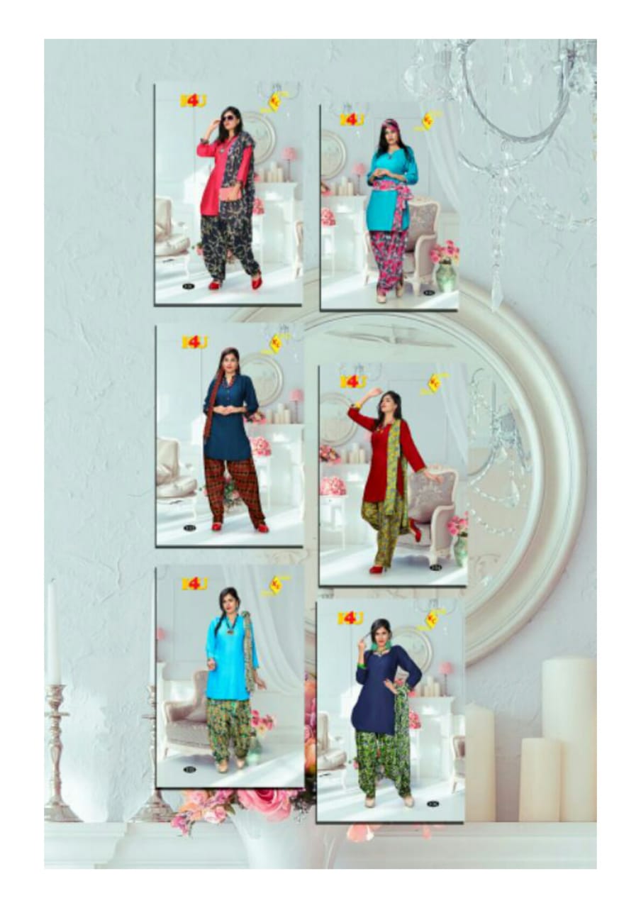 Aditi By K4u 101 To 106 Series Beautiful Stylish Fancy Colorful Casual Wear & Ready To Wear & Ethnic Wear Heavy Rayon Printed Kurtis At Wholesale Price